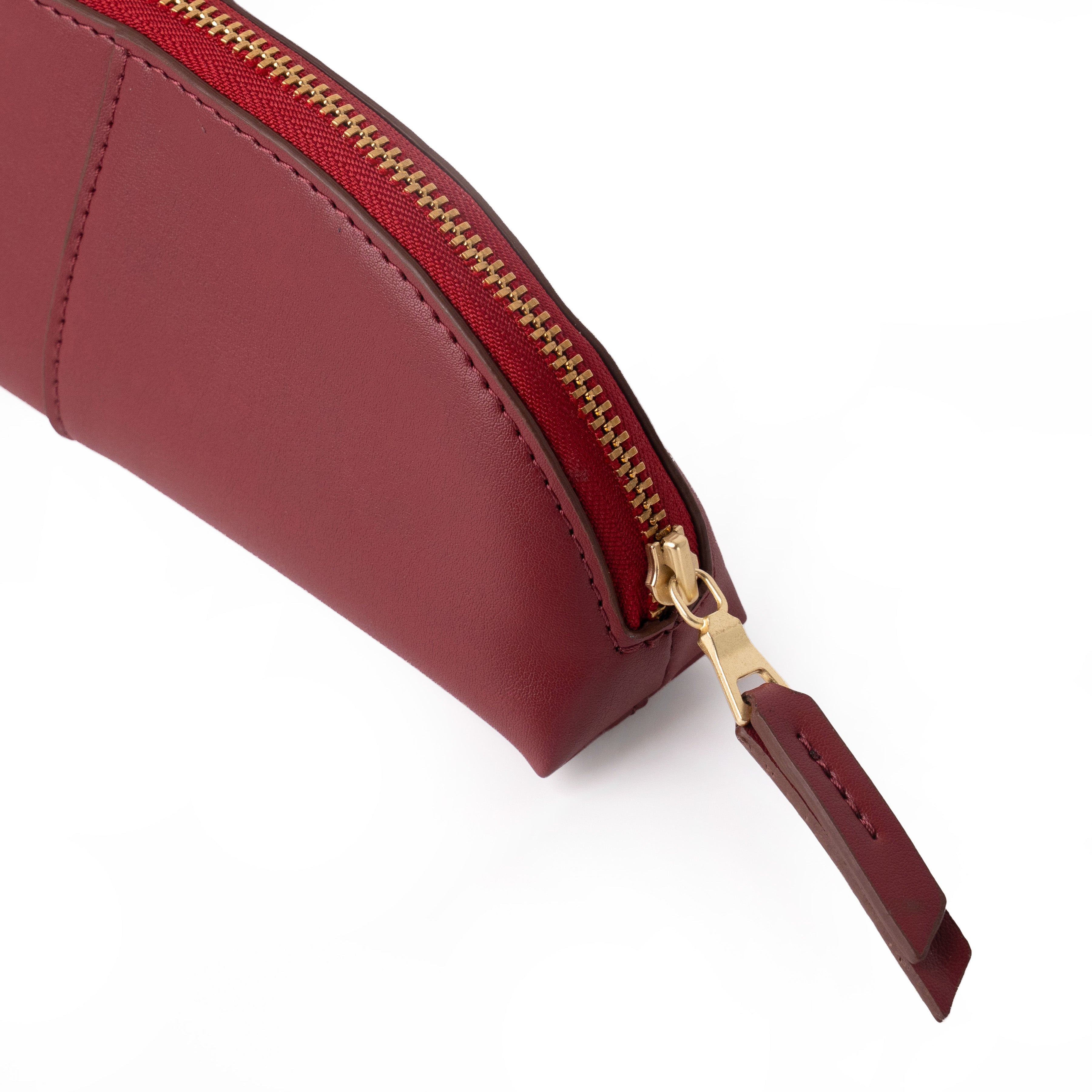 Mini Size Makeup Bag | Cherry Red