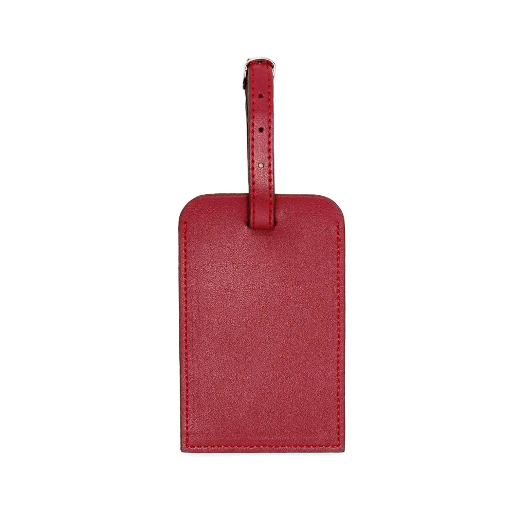 Suitcase Tag | Cherry Red
