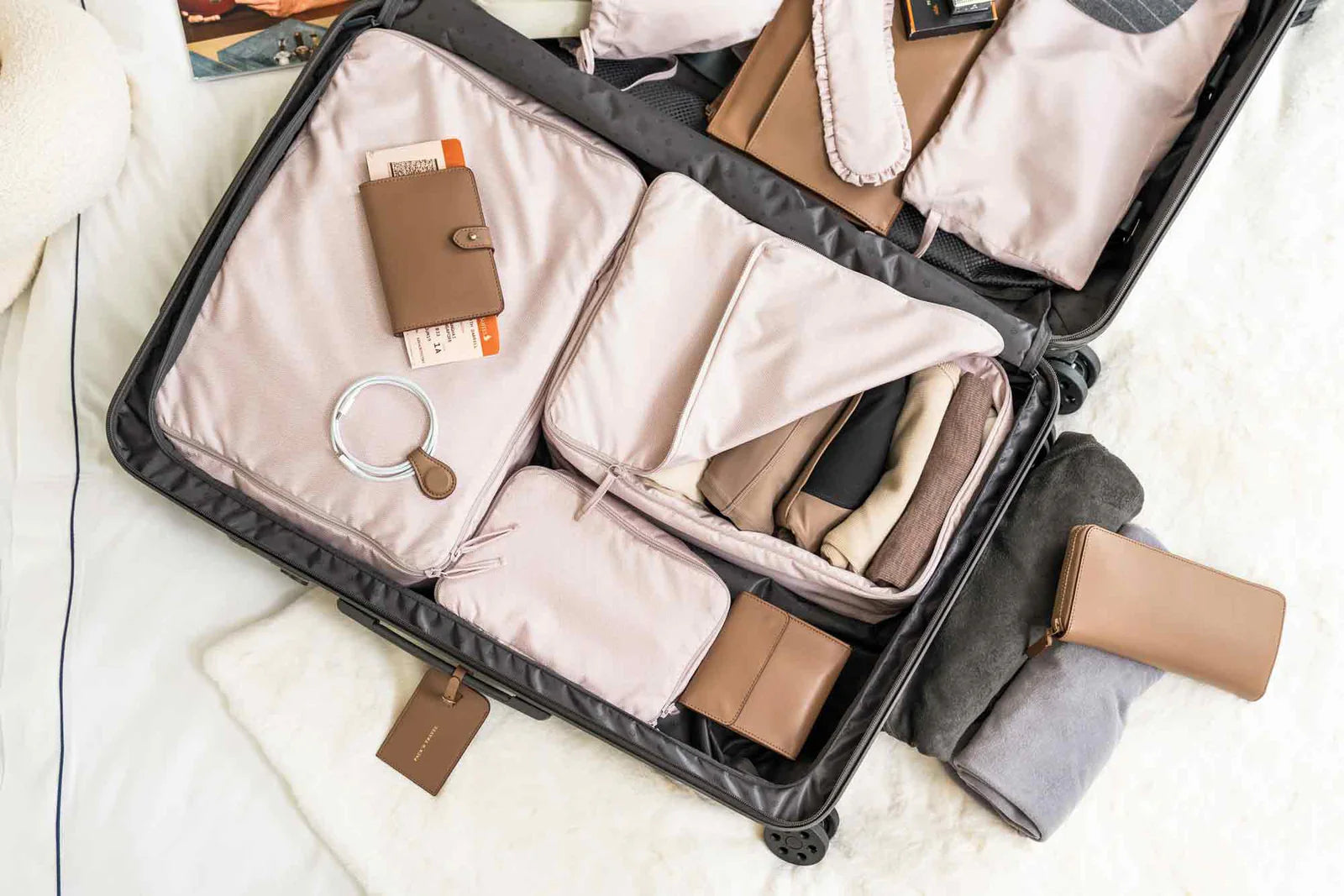 Pasaport Kılıfı | Bej - Pack'n Travel