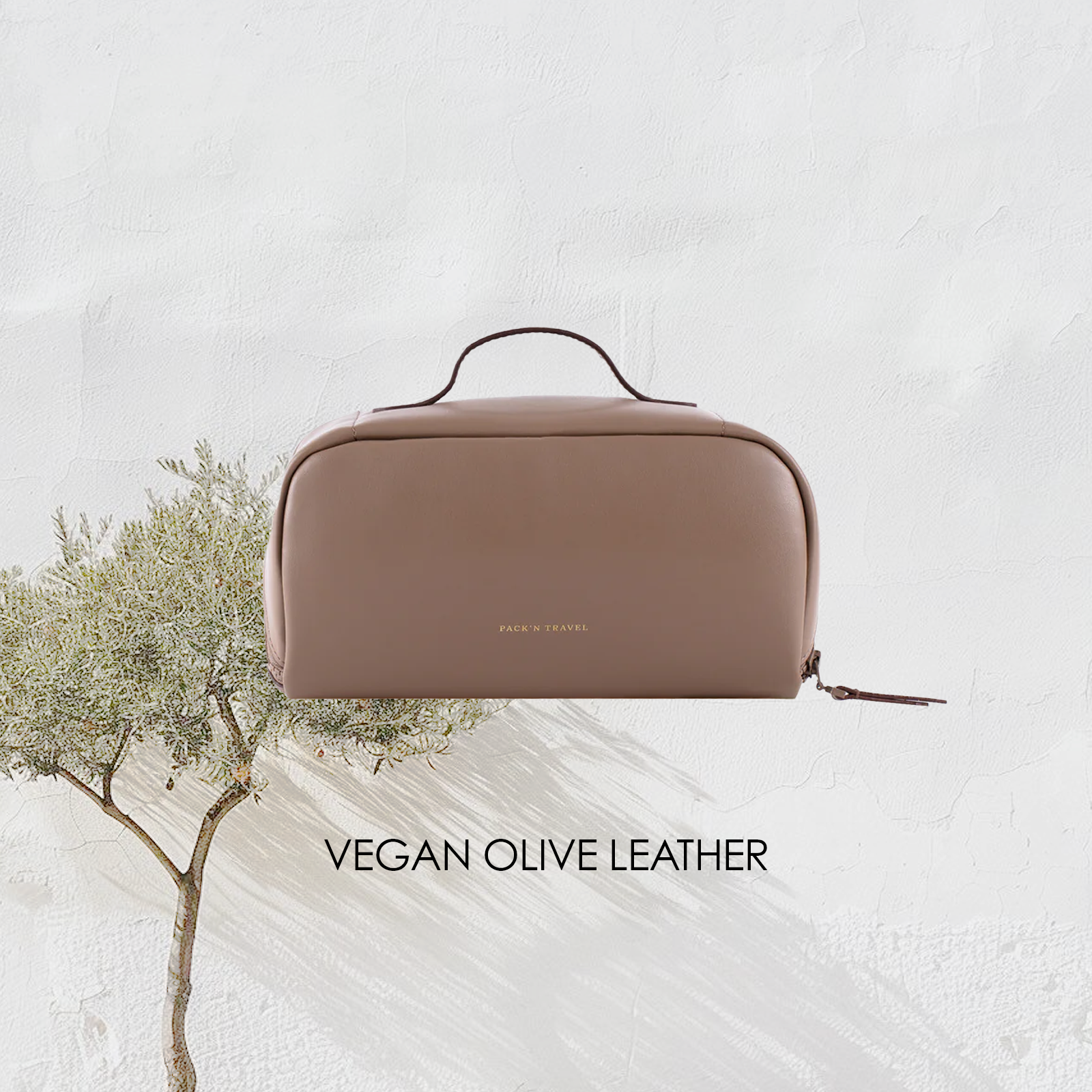 Makeup Bag | Beige