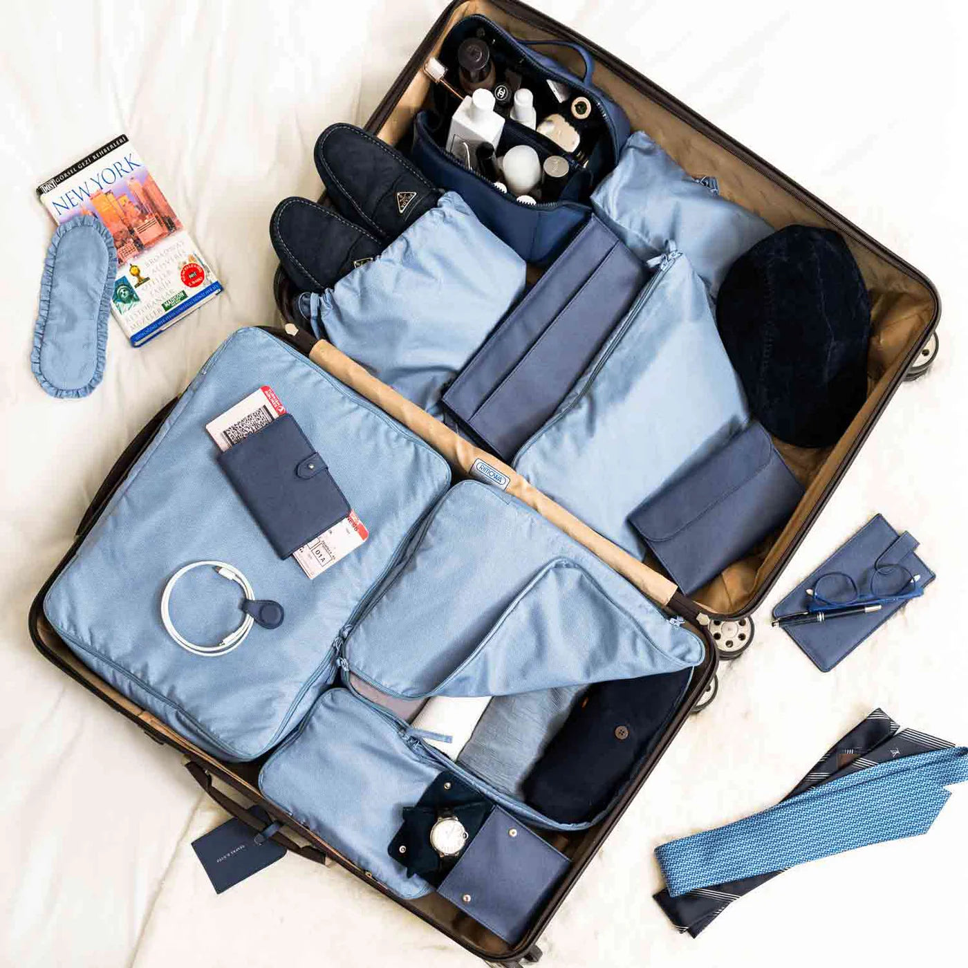 Clutch | Lacivert - Pack'n Travel