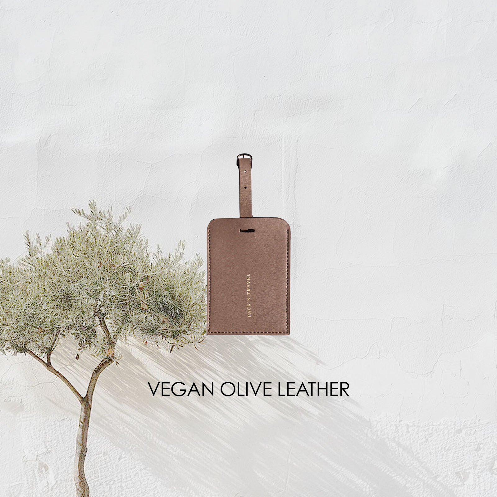 Suitcase Tag | Beige