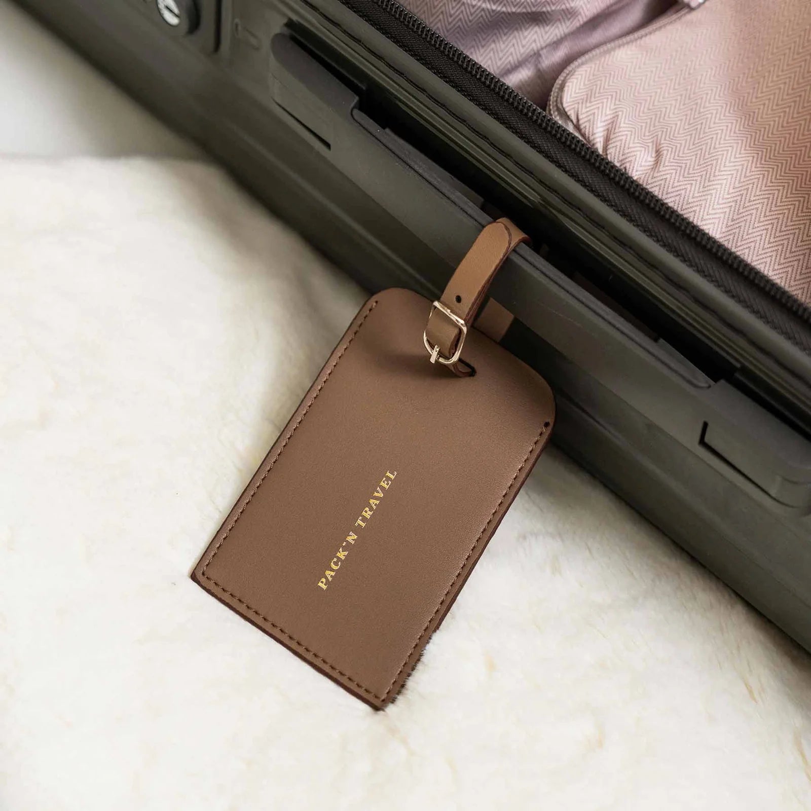 Valiz Tagi | Bej - Pack'n Travel